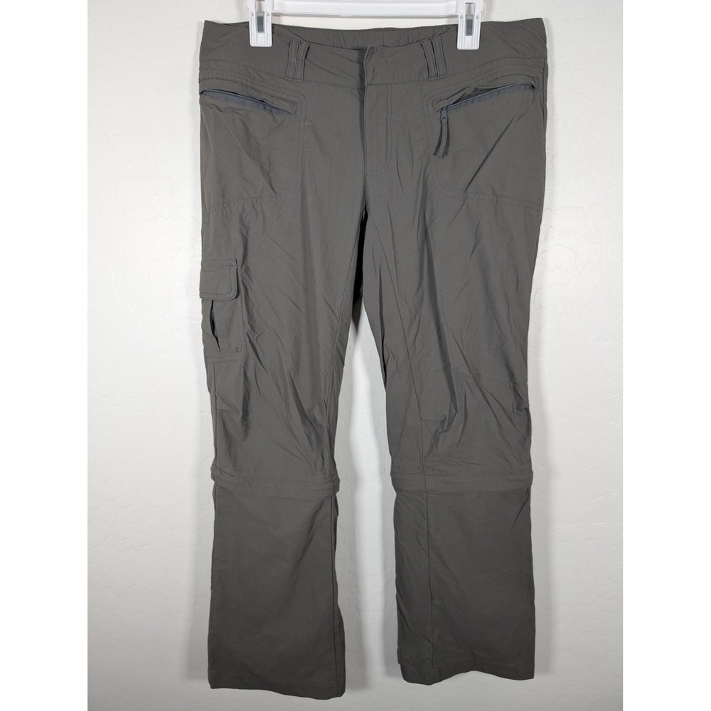 REI Pants Womens 12P Convertible Cargo Hiking Stretch UPF 50 Lightweight Outdoor